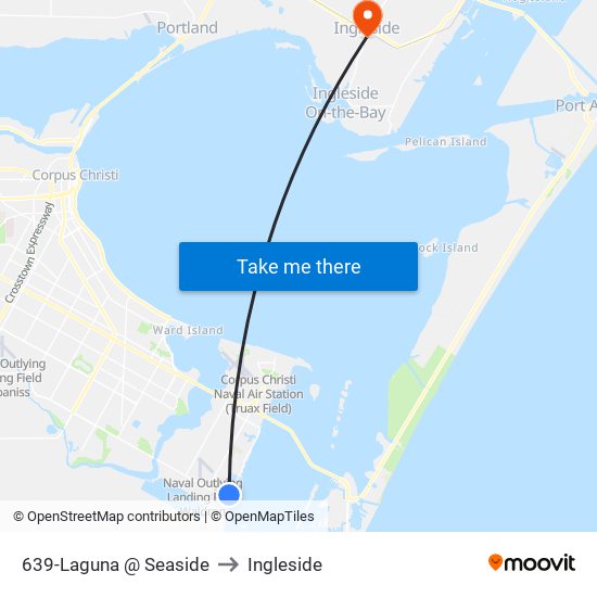 638-Laguna @ Las Palmas to Ingleside map