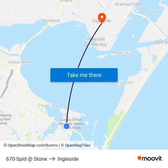 670-Spid @ Stone to Ingleside map