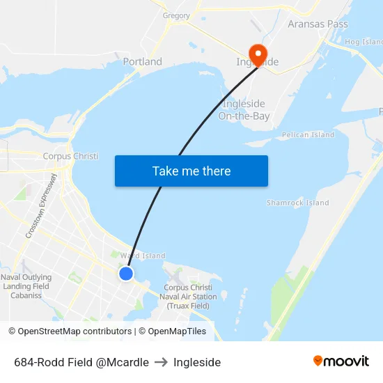 684-Rodd Field @Mcardle to Ingleside map