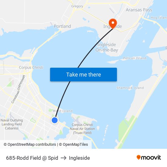 685-Rodd Field @ Spid to Ingleside map