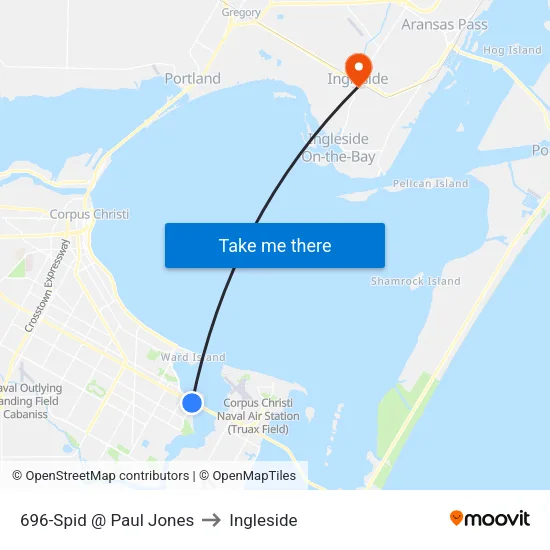 696-Spid @ Paul Jones to Ingleside map