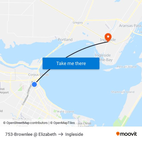 753-Brownlee @ Elizabeth to Ingleside map