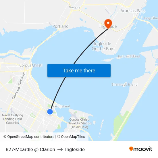 827-Mcardle  @  Clarion to Ingleside map