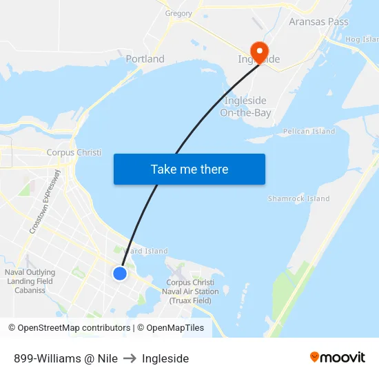 899-Williams @ Nile to Ingleside map