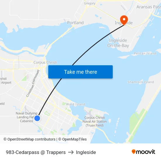 983-Cedarpass @ Trappers to Ingleside map