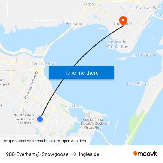 988-Everhart @ Snowgoose to Ingleside map