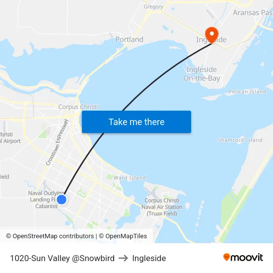 1020-Sun Valley @Snowbird to Ingleside map