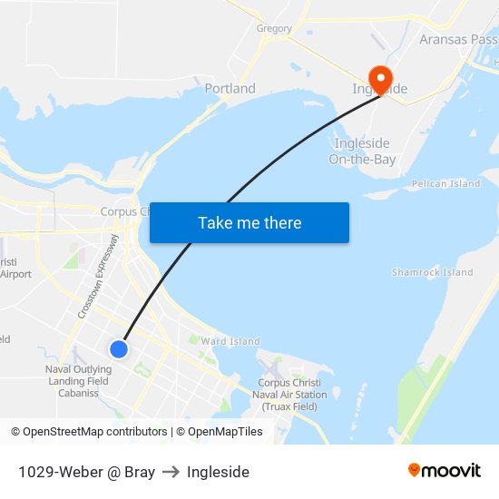 1029-Weber @ Bray to Ingleside map