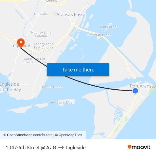 1047-6th Street @ Av G to Ingleside map