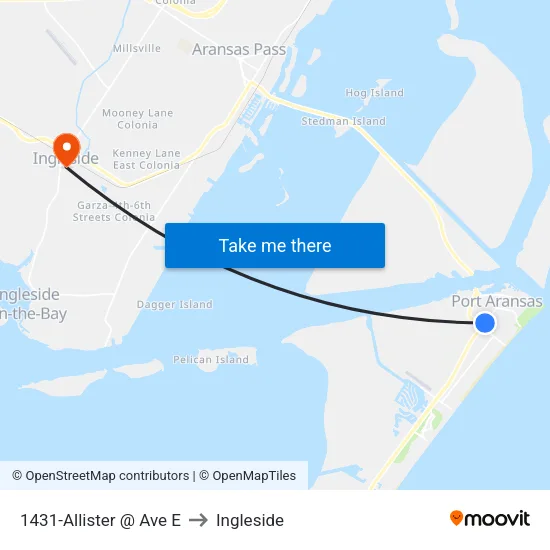 1431-Allister @ Ave E to Ingleside map