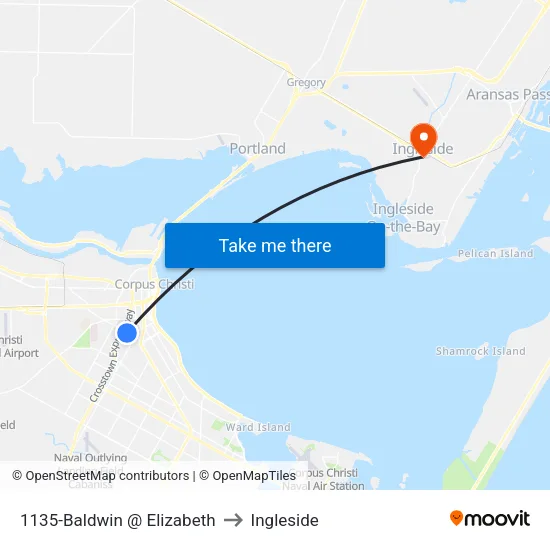 1135-Baldwin @ Elizabeth to Ingleside map