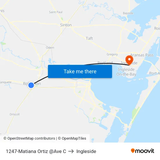 1247-Matiana Ortiz @Ave C to Ingleside map