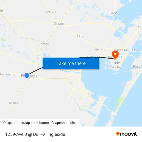 1259-Ave J @ Dq to Ingleside map
