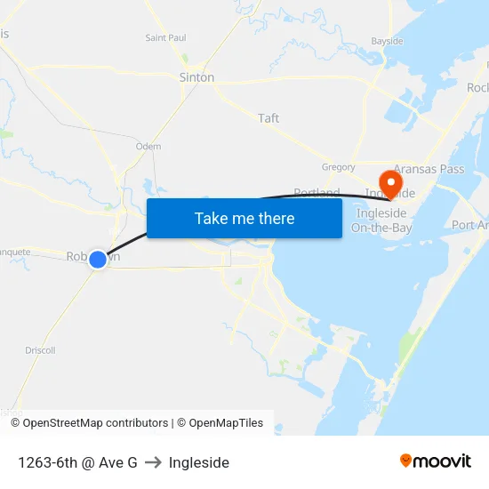 1263-6th @ Ave G to Ingleside map