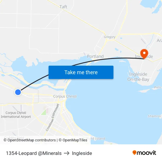 1354-Leopard @Minerals to Ingleside map