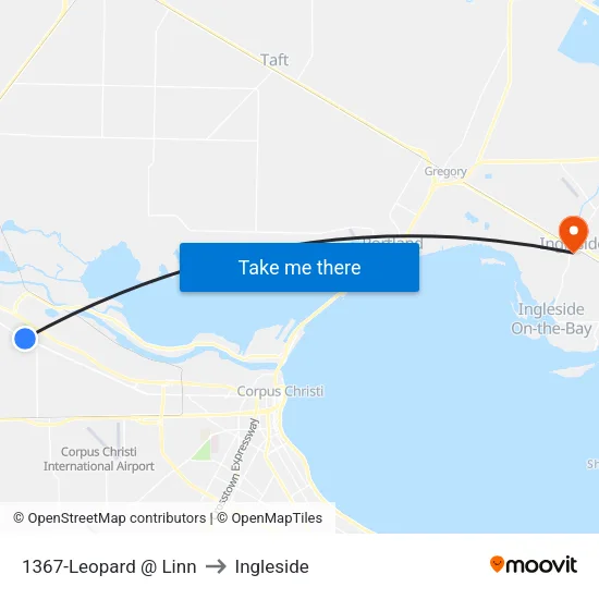 1367-Leopard @ Linn to Ingleside map