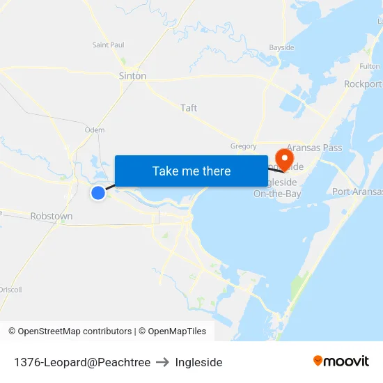 1376-Leopard@Peachtree to Ingleside map