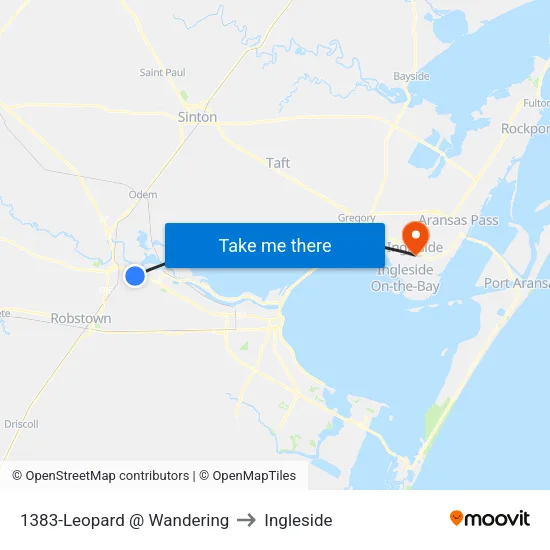 1383-Leopard @ Wandering to Ingleside map