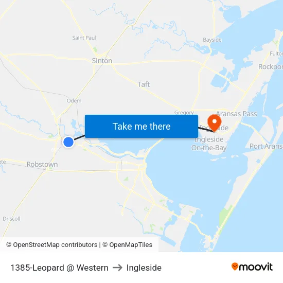1385-Leopard @ Western to Ingleside map