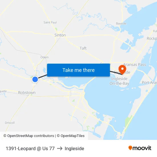 1391-Leopard @ Us 77 to Ingleside map