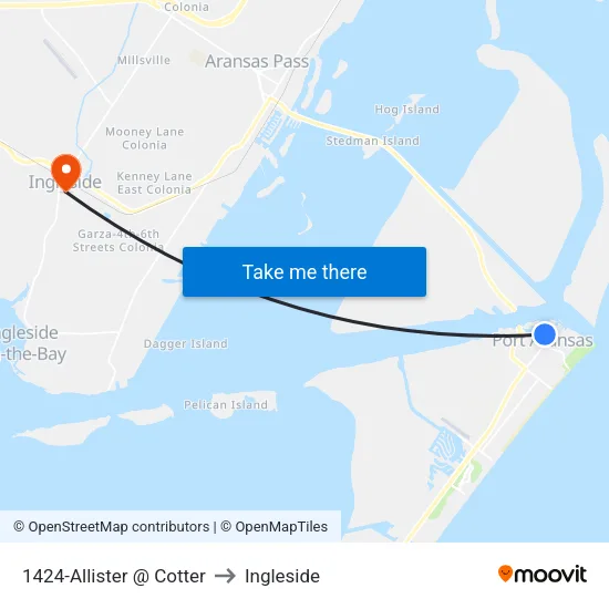1424-Allister @ Cotter to Ingleside map