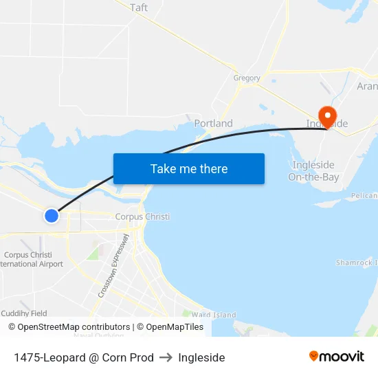 1475-Leopard @ Corn Prod to Ingleside map