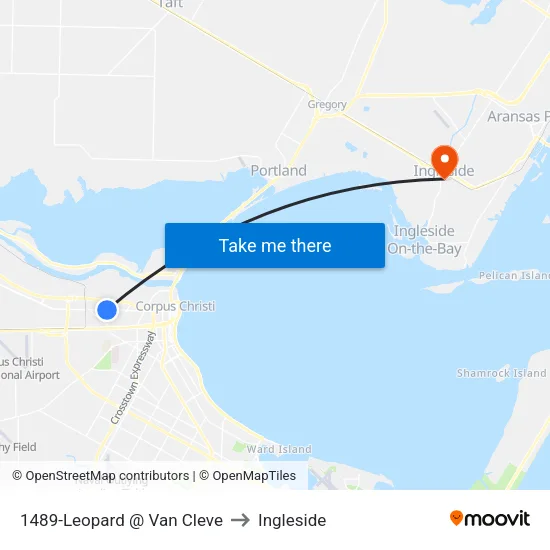 1489-Leopard @ Van Cleve to Ingleside map