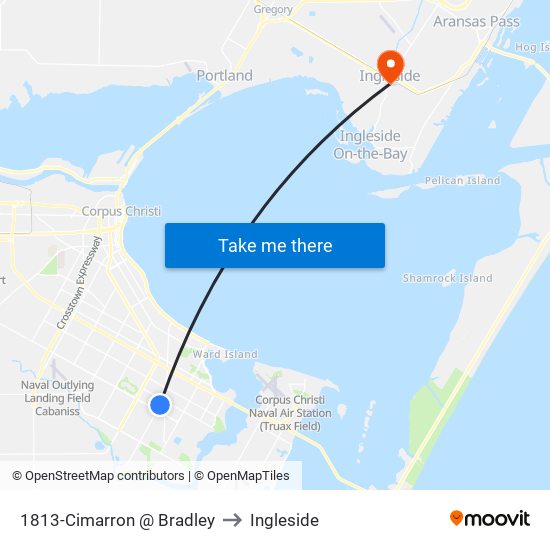 1813-Cimarron @ Bradley to Ingleside map