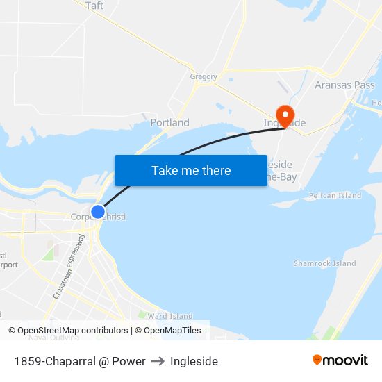 1859-Chaparral @ Power to Ingleside map