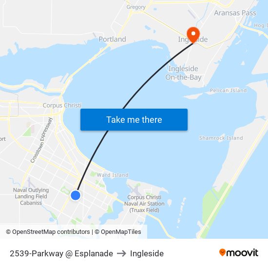 2539-Parkway @ Esplanade to Ingleside map