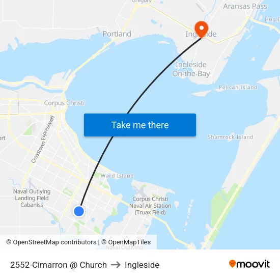 2552-Cimarron @ Church to Ingleside map