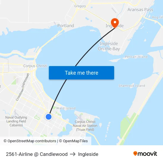 2561-Airline @ Candlewood to Ingleside map