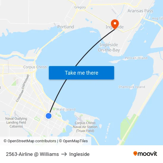 2563-Airline @ Williams to Ingleside map