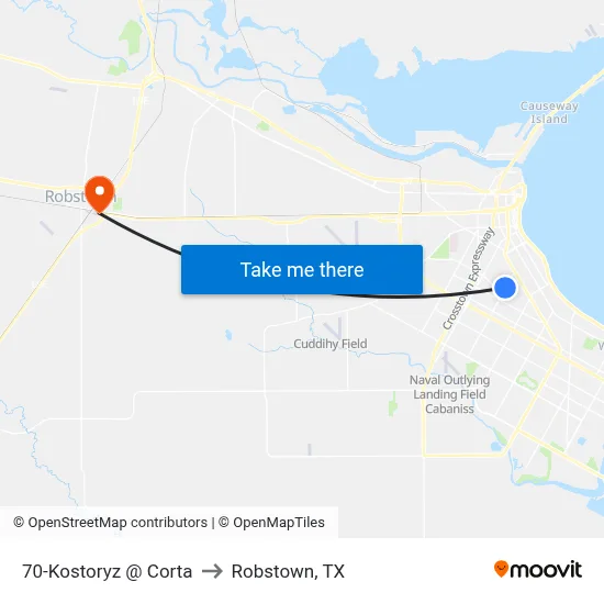 70-Kostoryz  @  Corta to Robstown, TX map