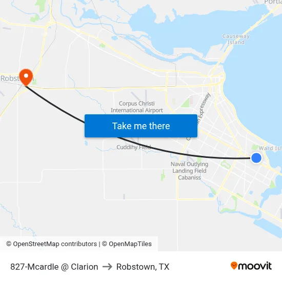 827-Mcardle  @  Clarion to Robstown, TX map