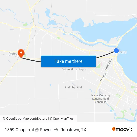 1859-Chaparral @ Power to Robstown, TX map