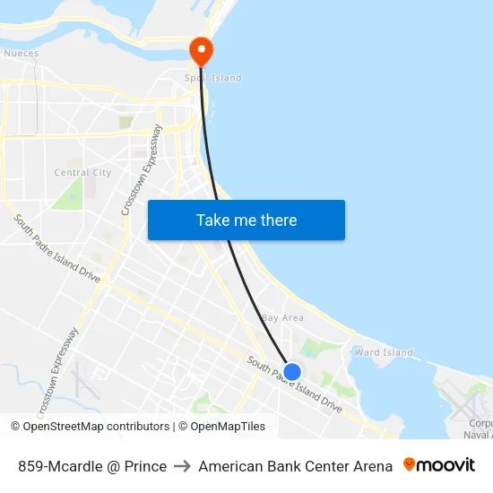 859-Mcardle  @  Prince to American Bank Center Arena map