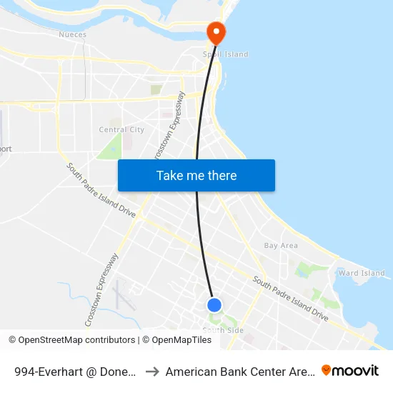 994-Everhart @ Donegal to American Bank Center Arena map