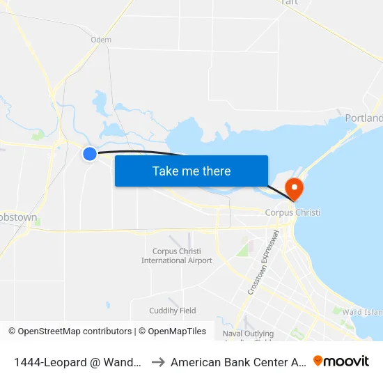 1444-Leopard @ Wandering to American Bank Center Arena map