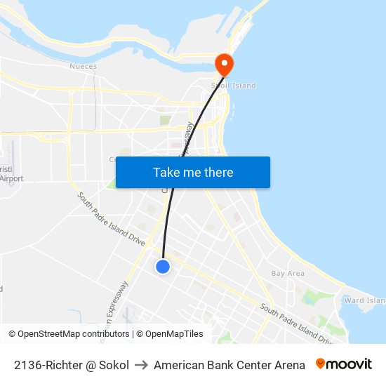 2136-Richter @ Sokol to American Bank Center Arena map