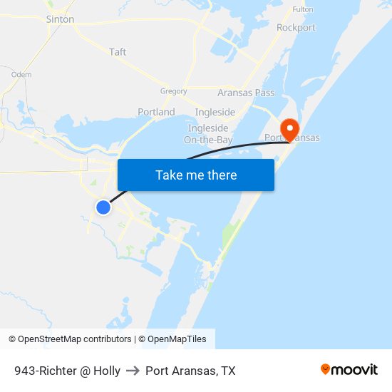 943-Richter @ Holly to Port Aransas, TX map