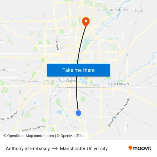 Anthony at Embassy to Manchester University map