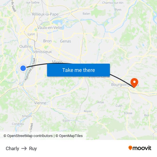 Charly to Ruy map