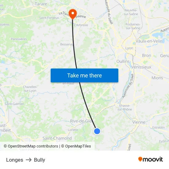 Longes to Bully map