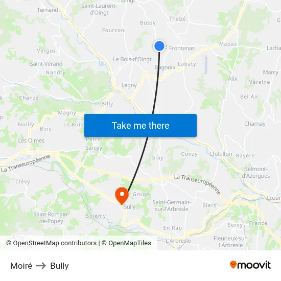 Moiré to Bully map