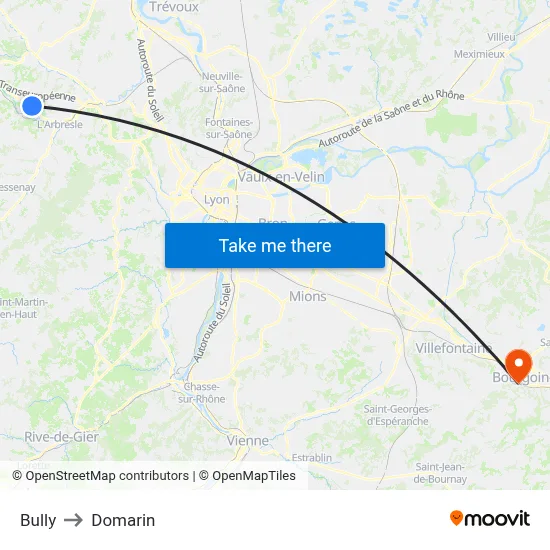 Bully to Domarin map