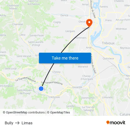 Bully to Limas map