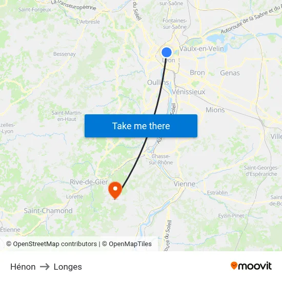 Hénon to Longes map