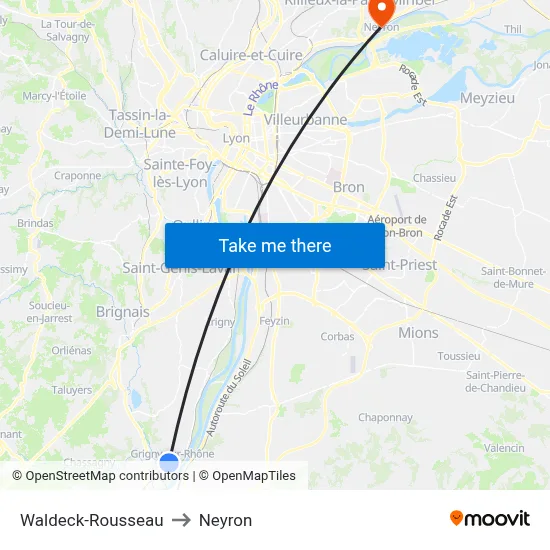 Waldeck-Rousseau to Neyron map