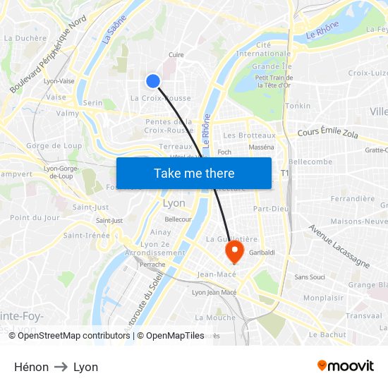 Hénon to Lyon map